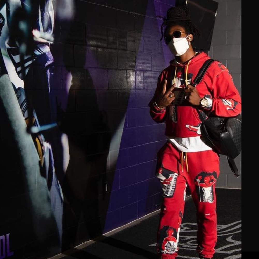 Anthony Harris, Gameday Worn Pyer Moss Sweatsuit